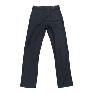 FAHERTY Dark Gray Black Wash Straight Leg Pants High Waisted Casual Relaxed 28